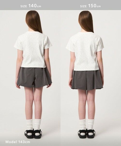 green label relaxing / グリーンレーベル リラクシング カットソー | 【COOL CHIC GIRLS STYLE】小花柄 Tシャツ / キッズ  120cm-160cm | 詳細9