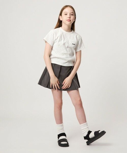 green label relaxing / グリーンレーベル リラクシング カットソー | 【COOL CHIC GIRLS STYLE】小花柄 Tシャツ / キッズ  120cm-160cm | 詳細6