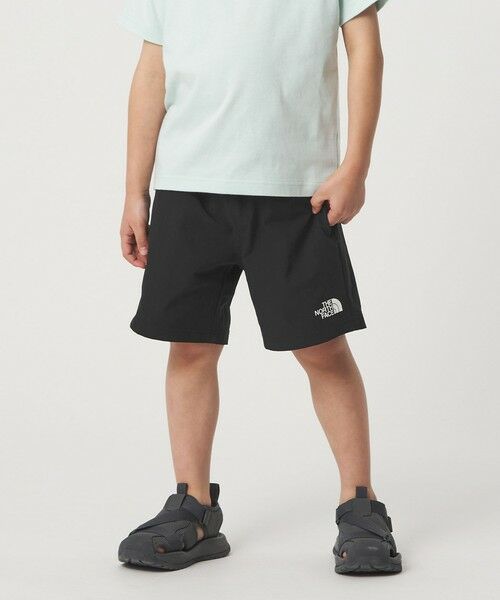 green label relaxing / グリーンレーベル リラクシング ショート・ハーフ・半端丈パンツ | ＜THE NORTH FACE＞モビリティショーツ / キッズ  110cm-120cm | 詳細1
