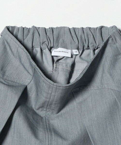 green label relaxing / グリーンレーベル リラクシング ショート・ハーフ・半端丈パンツ | 【COOL CHIC GIRLS STYLE】プリーツ スカパン / キッズ  120cm-160cm | 詳細6