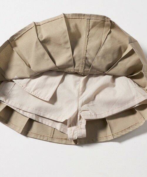 green label relaxing / グリーンレーベル リラクシング ロング・マキシ丈スカート | ツイルプリーツ キュロット スカート / キッズ  100cm-160cm | 詳細8