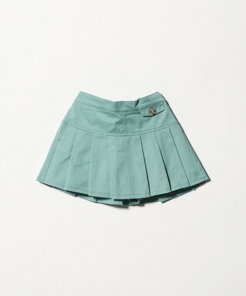 green label relaxing / グリーンレーベル リラクシング ロング・マキシ丈スカート | ツイルプリーツ キュロット スカート / キッズ  100cm-160cm | 詳細15