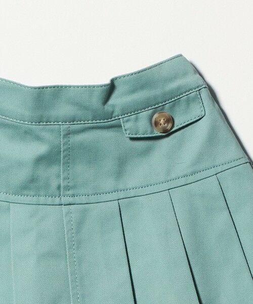 green label relaxing / グリーンレーベル リラクシング ロング・マキシ丈スカート | ツイルプリーツ キュロット スカート / キッズ  100cm-160cm | 詳細20