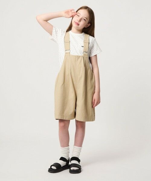 green label relaxing / グリーンレーベル リラクシング サロペット・オールインワン | 【COOL CHIC GIRLS STYLE】サロペット ショーツ / キッズ 120cm-160cm | 詳細5