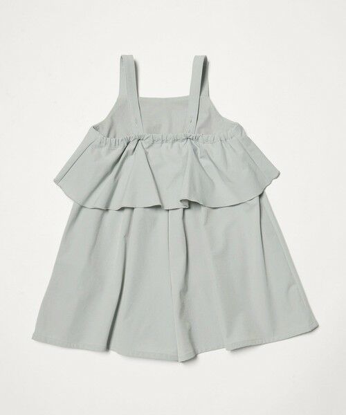 green label relaxing / グリーンレーベル リラクシング サロペット・オールインワン | ラッフルサロペット/ キッズ 120cm-130cm | 詳細1