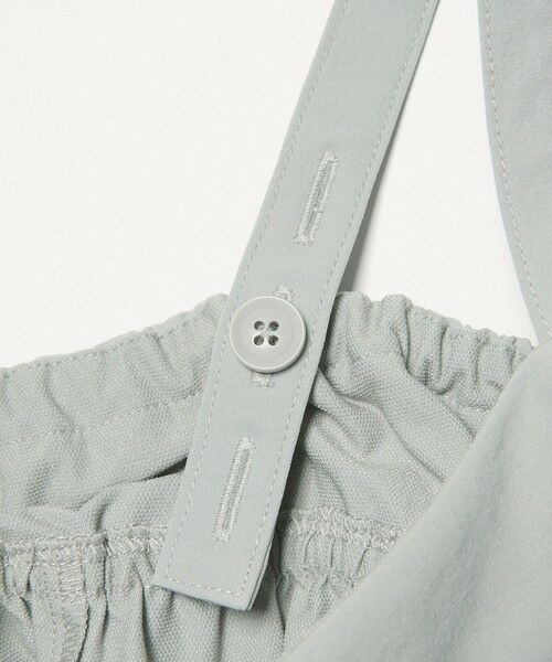 green label relaxing / グリーンレーベル リラクシング サロペット・オールインワン | ラッフルサロペット/ キッズ 120cm-130cm | 詳細10