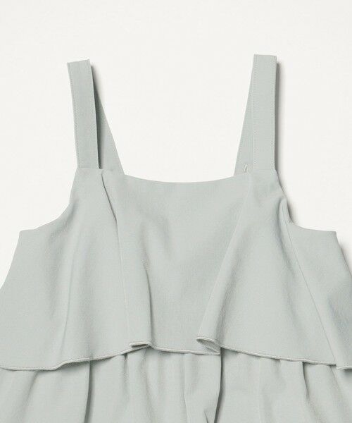 green label relaxing / グリーンレーベル リラクシング サロペット・オールインワン | ラッフルサロペット/ キッズ 120cm-130cm | 詳細2