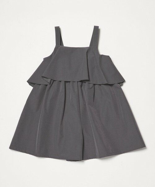 green label relaxing / グリーンレーベル リラクシング サロペット・オールインワン | ラッフルサロペット/ キッズ 120cm-130cm | 詳細14