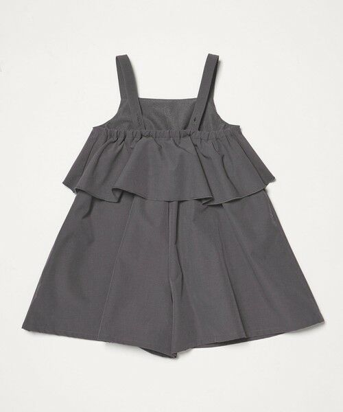 green label relaxing / グリーンレーベル リラクシング サロペット・オールインワン | ラッフルサロペット/ キッズ 120cm-130cm | 詳細15