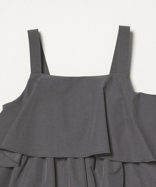 green label relaxing / グリーンレーベル リラクシング サロペット・オールインワン | ラッフルサロペット/ キッズ 120cm-130cm | 詳細16