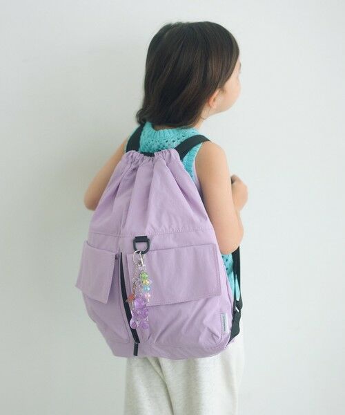 green label relaxing / グリーンレーベル リラクシング リュック・バックパック | ナップサック / リュック / キッズ はっ水（LILAC）