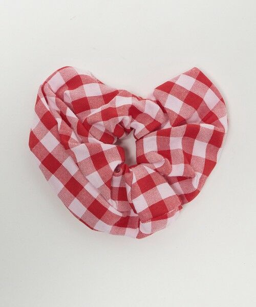 green label relaxing / グリーンレーベル リラクシング ヘアゴム・シュシュ | ＜Rockahula Kids＞ギンガムハート シュシュ / キッズ | 詳細1
