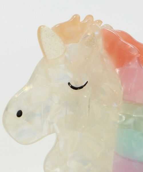 green label relaxing / グリーンレーベル リラクシング ヘアピン | ＜Rockahula Kids＞Rainbow Unicorn ヘアクリップ / キッズ | 詳細2
