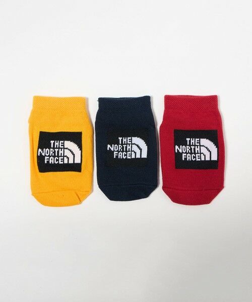 green label relaxing / グリーンレーベル リラクシング ソックス | 【WEB限定】＜THE NORTH FACE＞オーガニック 3Pソックス / キッズ  10cm-12cm（RED）