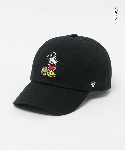 green label relaxing / グリーンレーベル リラクシング キャップ | ＜’47＞ディズニー キャップ（BLACK）