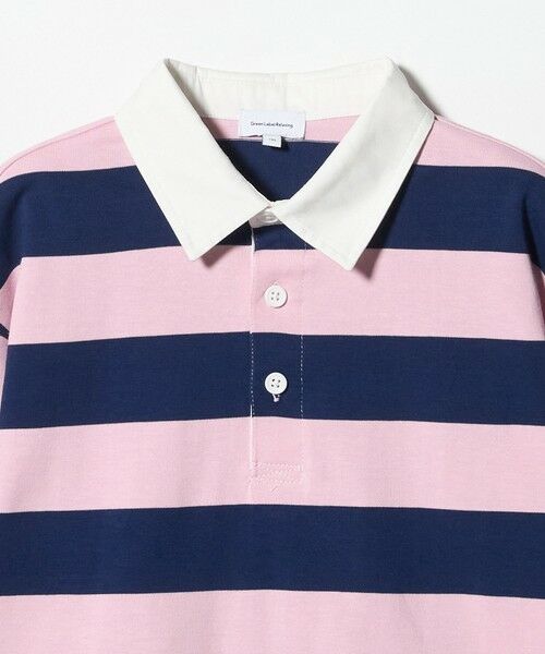 green label relaxing / グリーンレーベル リラクシング カットソー | ショート ラガーシャツ / キッズ  140cm-160cm | 詳細2