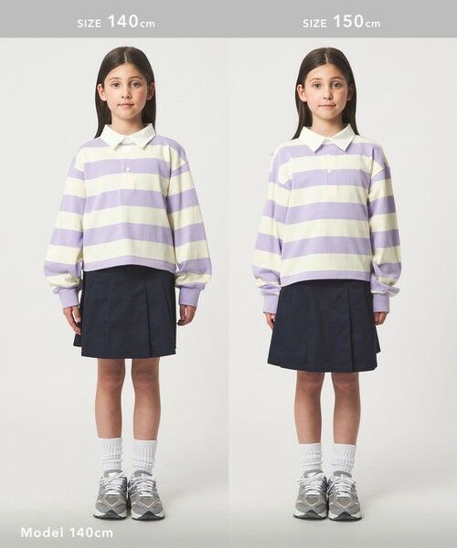 green label relaxing / グリーンレーベル リラクシング カットソー | ショート ラガーシャツ / キッズ  140cm-160cm | 詳細10