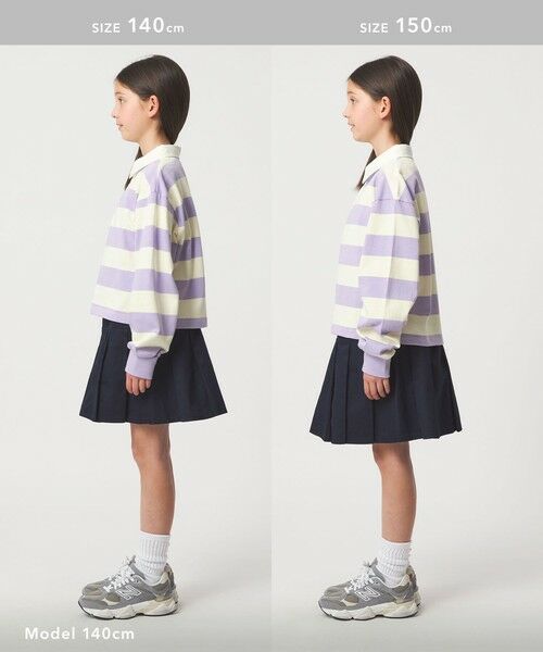 green label relaxing / グリーンレーベル リラクシング カットソー | ショート ラガーシャツ / キッズ  140cm-160cm | 詳細11