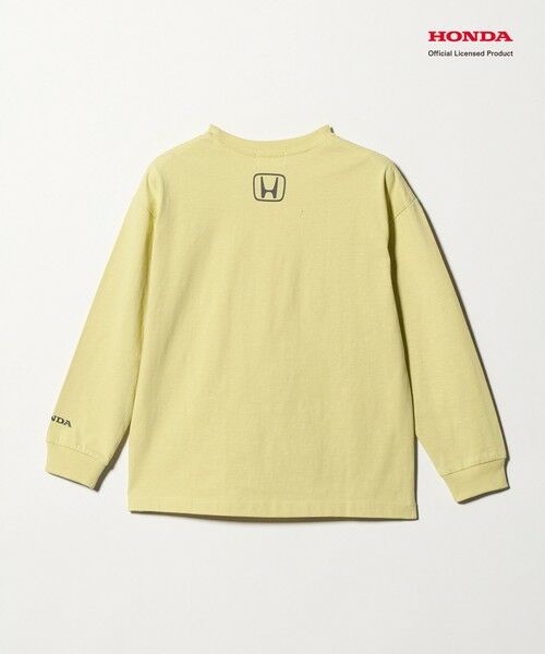 green label relaxing / グリーンレーベル リラクシング カットソー | 【別注】＜URBAMENT＞Honda ロングスリーブ Tシャツ / キッズ 140cm-150cm | 詳細1