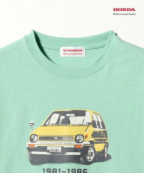 green label relaxing / グリーンレーベル リラクシング カットソー | 【別注】＜URBAMENT＞Honda ロングスリーブ Tシャツ / キッズ 140cm-150cm | 詳細7