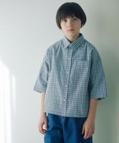 green label relaxing / グリーンレーベル リラクシング シャツ・ブラウス | チェック シャツ / キッズ  140cm-160cm