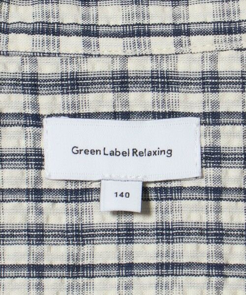 green label relaxing / グリーンレーベル リラクシング シャツ・ブラウス | チェック シャツ / キッズ  140cm-160cm | 詳細7
