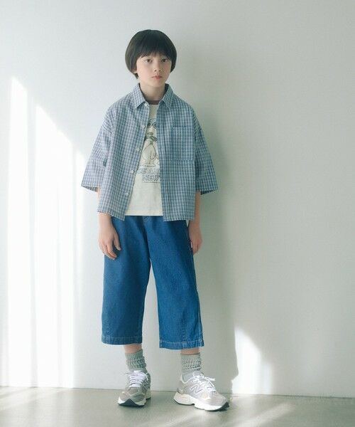 green label relaxing / グリーンレーベル リラクシング シャツ・ブラウス | チェック シャツ / キッズ  140cm-160cm | 詳細9