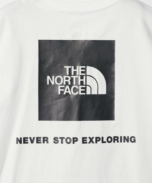 green label relaxing / グリーンレーベル リラクシング カットソー | ＜THE NORTH FACE＞ショートスリーブ バックスクエア ロゴTシャツ / キッズ  130cm-160cm | 詳細4