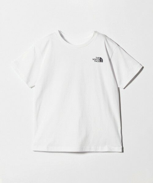 green label relaxing / グリーンレーベル リラクシング カットソー | ＜THE NORTH FACE＞ショートスリーブ バックスクエア ロゴTシャツ / キッズ  130cm-160cm | 詳細1