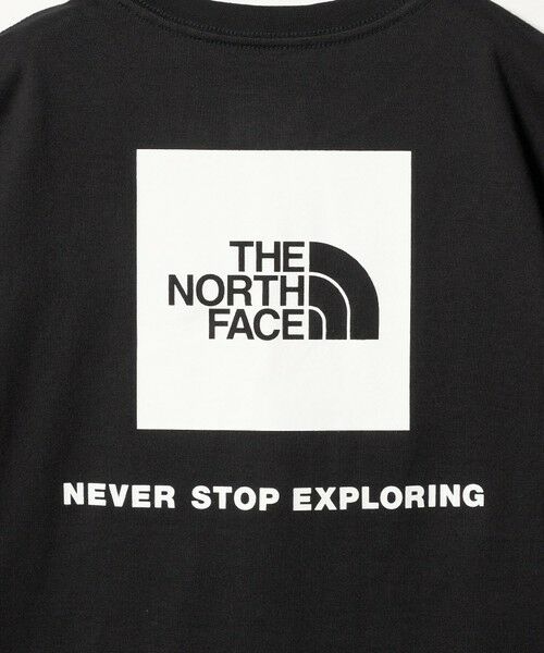 green label relaxing / グリーンレーベル リラクシング カットソー | ＜THE NORTH FACE＞ショートスリーブ バックスクエア ロゴTシャツ / キッズ  130cm-160cm | 詳細9