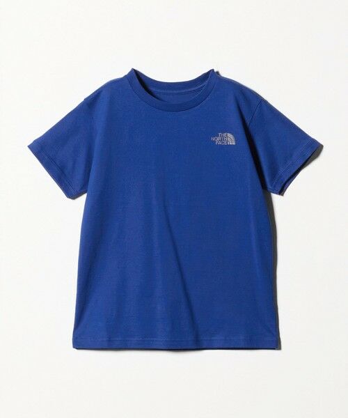 green label relaxing / グリーンレーベル リラクシング カットソー | ＜THE NORTH FACE＞ショートスリーブ バックスクエア ロゴTシャツ / キッズ  130cm-160cm（ROYAL）