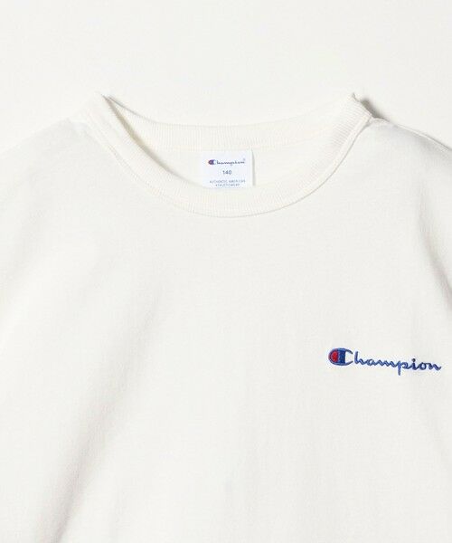 green label relaxing / グリーンレーベル リラクシング カットソー | ＜Champion＞ショート スリーブ Tシャツ / キッズ  140cm-160cm | 詳細1
