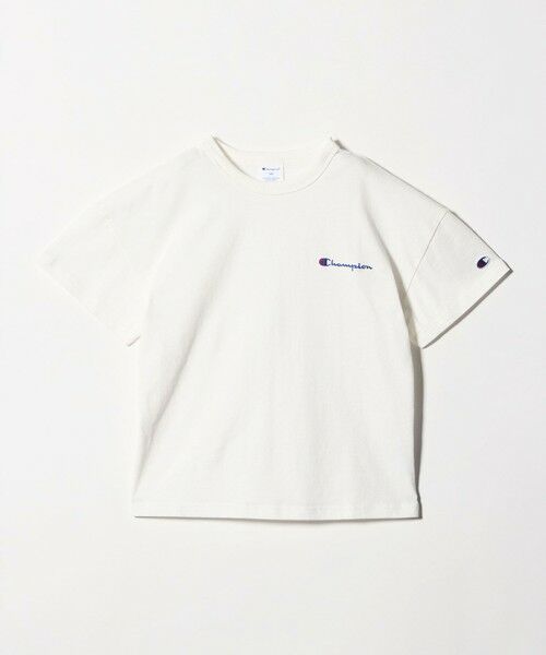 green label relaxing / グリーンレーベル リラクシング カットソー | ＜Champion＞ショート スリーブ Tシャツ / キッズ  140cm-160cm（WHITE）