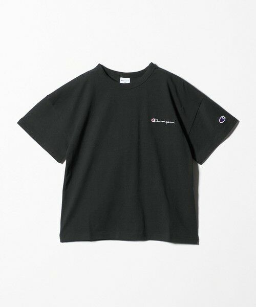 green label relaxing / グリーンレーベル リラクシング カットソー | ＜Champion＞ショート スリーブ Tシャツ / キッズ  140cm-160cm（BLACK）