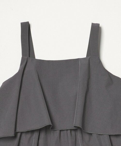 green label relaxing / グリーンレーベル リラクシング サロペット・オールインワン | ラッフルサロペット/ キッズ 140cm-150cm | 詳細5