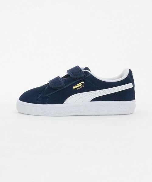 green label relaxing / グリーンレーベル リラクシング スニーカー | ＜PUMA＞スウェード クラシックスニーカー / キッズ  18cm-21cm（NAVY）