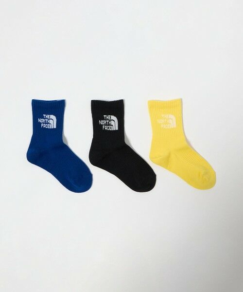 green label relaxing / グリーンレーベル リラクシング ソックス | ＜THE NORTH FACE＞ジャガード ロゴ 3P クルーソックス / キッズ（その他1）