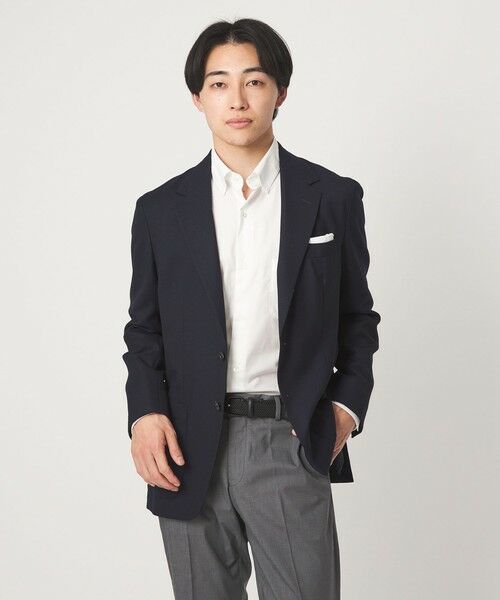 green label relaxing / グリーンレーベル リラクシング シャツ・ブラウス | エブリット TC パナマ スナップ ボタンダウン シャツ -イージーアイロン・通気性- | 詳細1