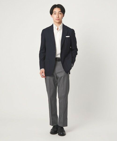 green label relaxing / グリーンレーベル リラクシング シャツ・ブラウス | エブリット TC パナマ スナップ ボタンダウン シャツ -イージーアイロン・通気性- | 詳細2