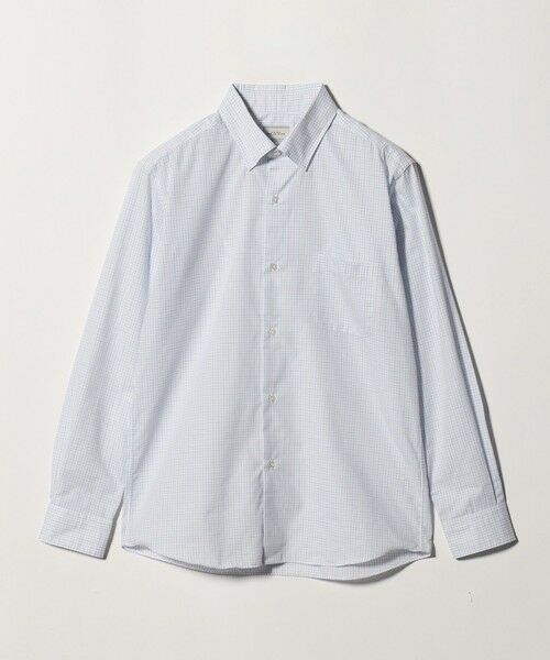 green label relaxing / グリーンレーベル リラクシング シャツ・ブラウス | エブリット TC パナマ チェック スナップ ボタンダウン シャツ -イージーアイロン・通気性- | 詳細1