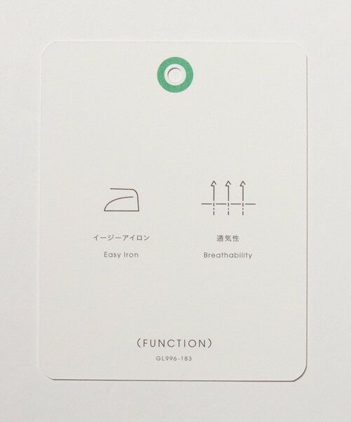 green label relaxing / グリーンレーベル リラクシング シャツ・ブラウス | エブリット TC パナマ チェック スナップ ボタンダウン シャツ -イージーアイロン・通気性- | 詳細11