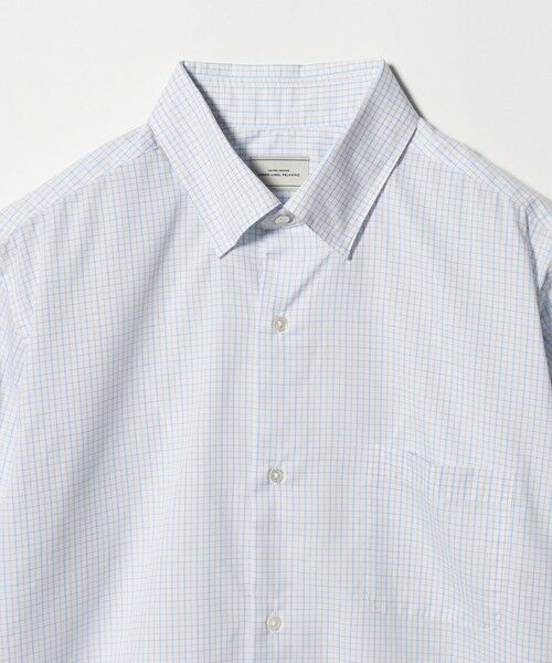 green label relaxing / グリーンレーベル リラクシング シャツ・ブラウス | エブリット TC パナマ チェック スナップ ボタンダウン シャツ -イージーアイロン・通気性- | 詳細3
