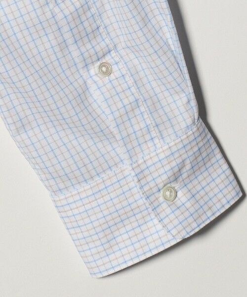 green label relaxing / グリーンレーベル リラクシング シャツ・ブラウス | エブリット TC パナマ チェック スナップ ボタンダウン シャツ -イージーアイロン・通気性- | 詳細4