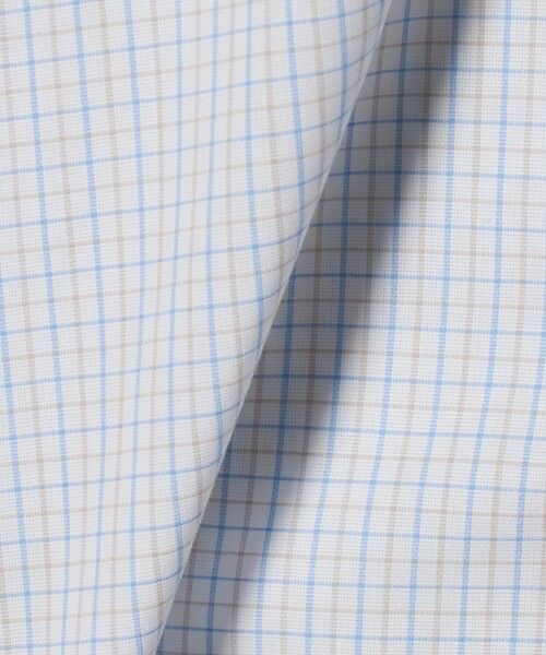 green label relaxing / グリーンレーベル リラクシング シャツ・ブラウス | エブリット TC パナマ チェック スナップ ボタンダウン シャツ -イージーアイロン・通気性- | 詳細8