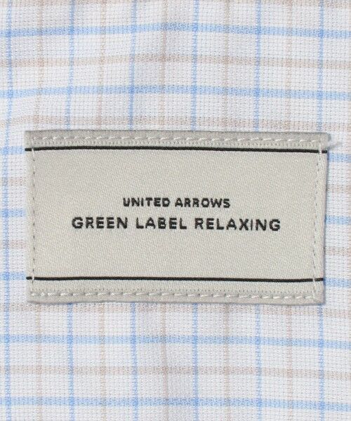 green label relaxing / グリーンレーベル リラクシング シャツ・ブラウス | エブリット TC パナマ チェック スナップ ボタンダウン シャツ -イージーアイロン・通気性- | 詳細9