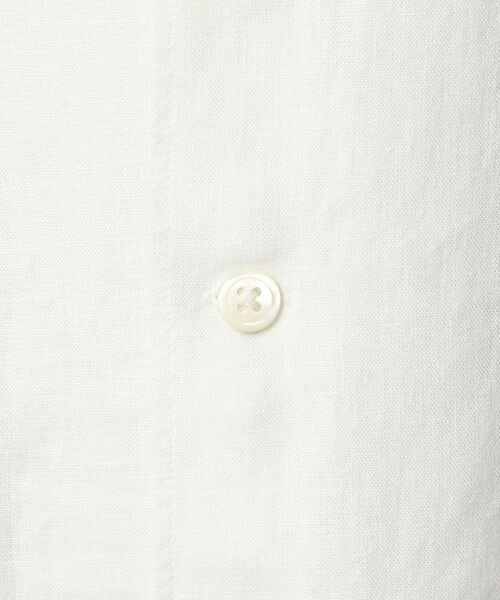 green label relaxing / グリーンレーベル リラクシング シャツ・ブラウス | レーヨン リネン フラップポケット オープンカラー シャツ | 詳細2