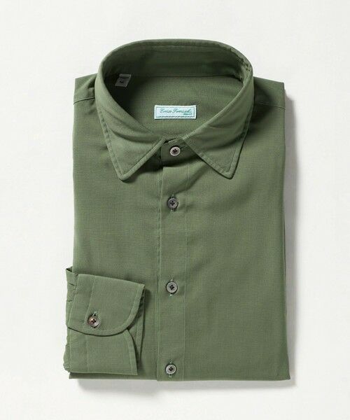 green label relaxing / グリーンレーベル リラクシング シャツ・ブラウス | ＜Errico Formicola＞W レオ LAVATO ワイドカラー シャツ | 詳細10