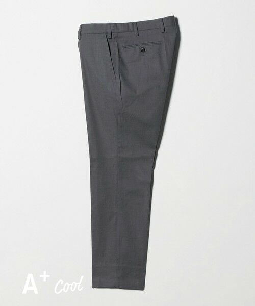 green label relaxing / グリーンレーベル リラクシング スラックス・ドレスパンツ | A+ COOL ロイヤルオックス スタンダード アジャスター NP スラックス -ウォッシャブル・接触冷感・吸水速乾-（MD.GRAY）