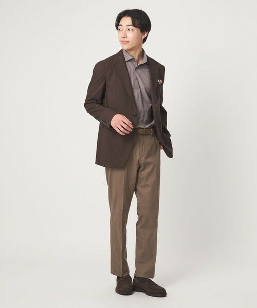 green label relaxing / グリーンレーベル リラクシング スラックス・ドレスパンツ | A+ COOL ロイヤルオックス スタンダード アジャスター NP スラックス -ウォッシャブル・接触冷感・吸水速乾- | 詳細20
