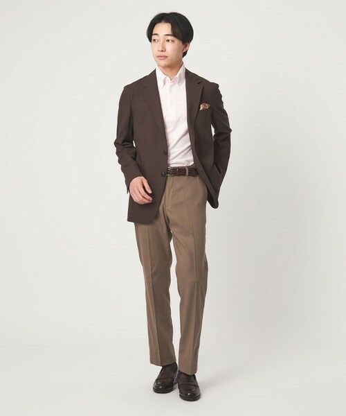 green label relaxing / グリーンレーベル リラクシング スラックス・ドレスパンツ | A+ COOL ロイヤルオックス スタンダード アジャスター NP スラックス -ウォッシャブル・接触冷感・吸水速乾- | 詳細21